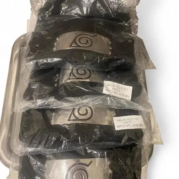 Spencer’s Naruto Bundle (4 Pairs) Black Beanie - Picture 3 of 3